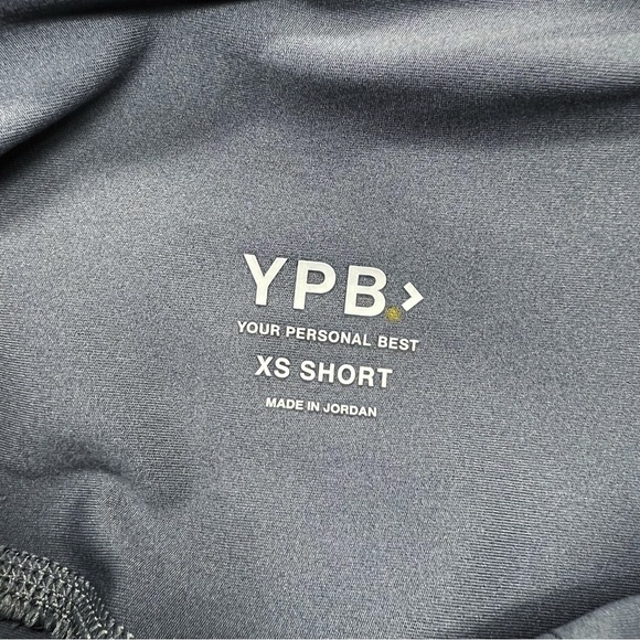 Abercrombie & Fitch YPB SculptLUX Leggings Size XS 7/8 Short Gray White New NWT - Picture 5 of 10
